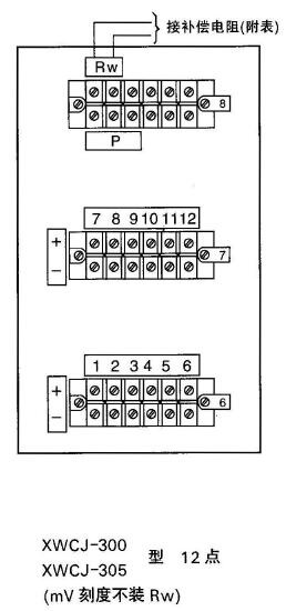 12点仪表外接线端子